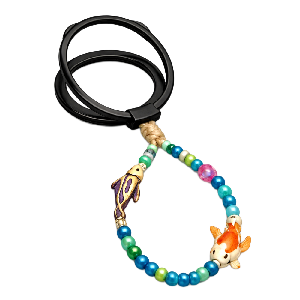 Close-up of the white loop